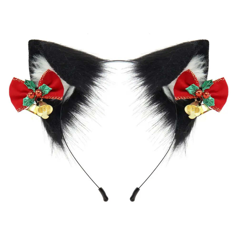 Cerceau de cheveux en peluche, fausses oreilles de chat, Simulation d'oreille d'animal, jolis accessoires pour cheveux, accessoires diffuss, bandeau Lolita