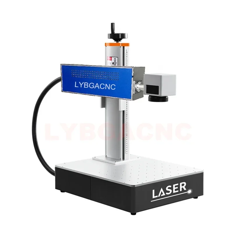 Cabinet Type 20W 30W 50W Fiber Laser Marking Machine 30W CO2 Wood Engrave 3W UV Laser Glass Engraving with CCD Camera