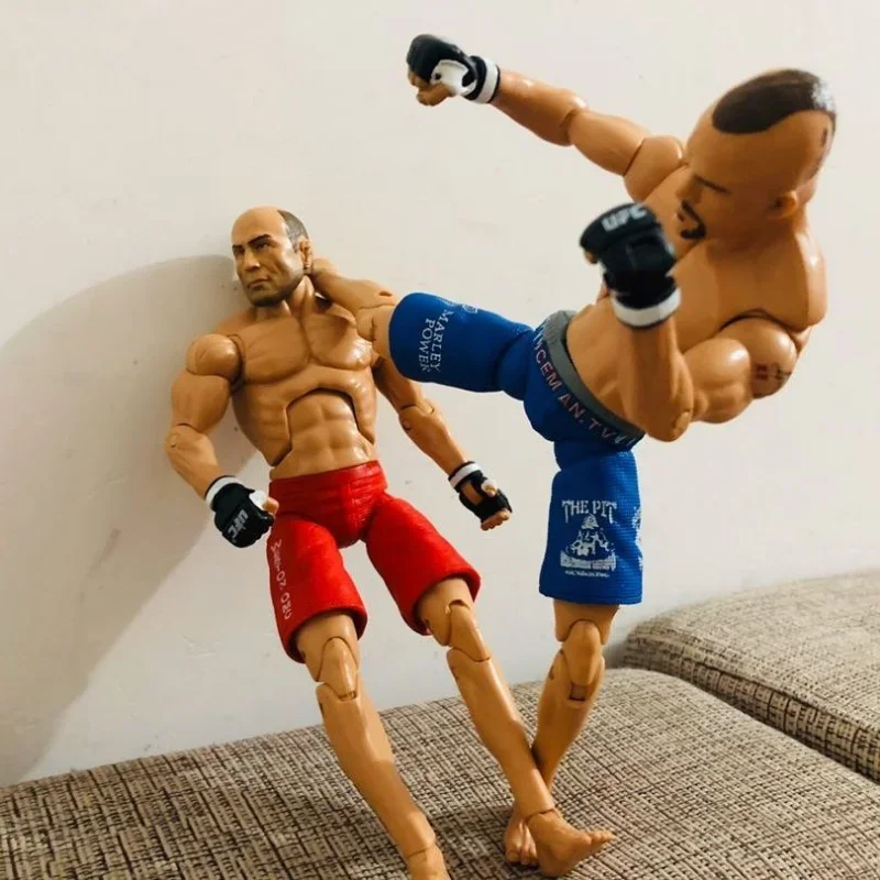 UFCA  Wrestler Figure 7-inch Movable Doll Chuck The IceMan Liddell Ornaments Accessories Children Collection Present