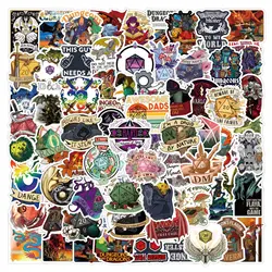 10/50/100PCS Dungeons and Dragons OL Graffiti Sticker Laptop Phone Luggage Water Bottle Car Guitar Waterproof Sticker Diy Toys
