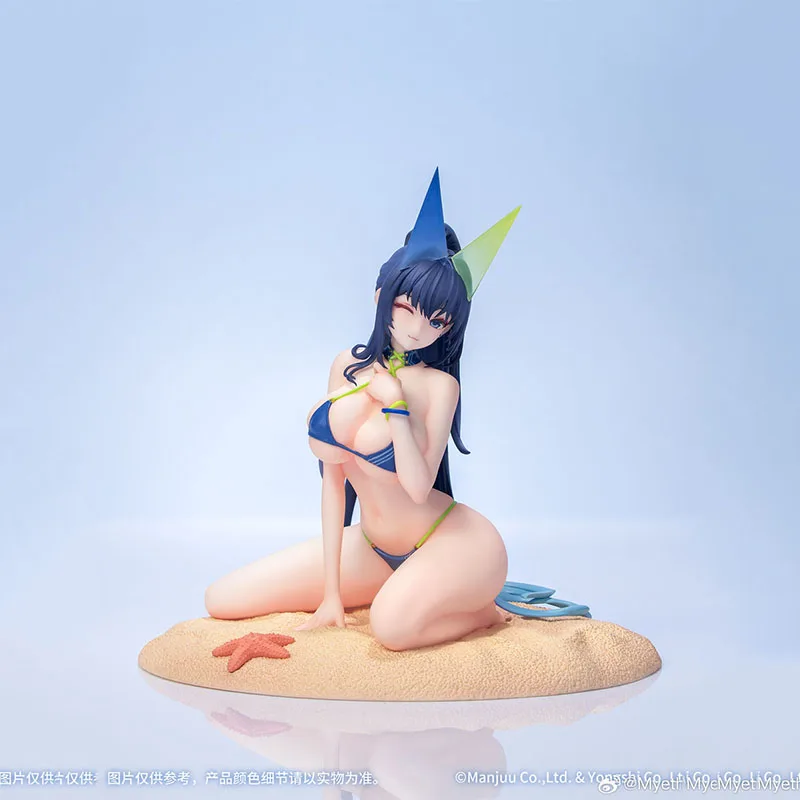 Original y genuino Myethos Azur Lane USS New Jersey ocio de verano figura de Anime muñeca coleccionable modelo estatuilla ornamento regalo