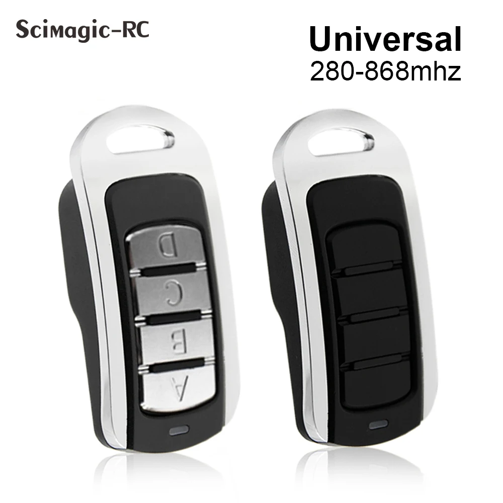 Universal Multi-frequency 280-868mhz Garage Door Remote Control Compatible With AERF MARS TMP ST3/N TERRA SATURN SABUTON HY-DOM