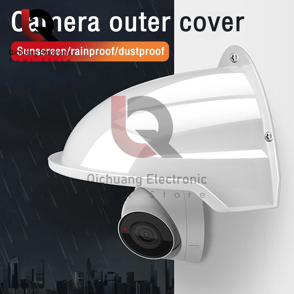 Protective Covers Shield Wall Waterproof Rainproof Cover Turret Dome Cameras Protection Box Security Camera Protection Case