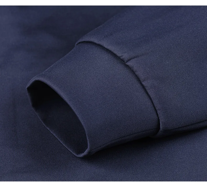 Herren Mode Locker Sitzender Stehkragen Sportanzug Langarm-Shirt Gerade Hose Weich Atmungsaktiv Herbst Streetwear Jogging Alltagskleidung – Detail 13