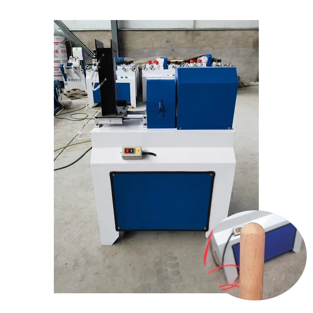 Hot Sale Industrial High Speed Wood Stick Pointing Machine Automatic Wooden Rod Sharpening Wood High Efficiency Wood Machine