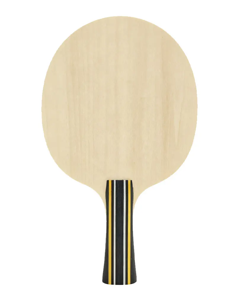 SANWEI S5 Tischtennisschläger 5-Schicht-Holz Leichtgewichtiger Ping-Pong-Schläger Grundplatte für Anfängertraining – Detail 2