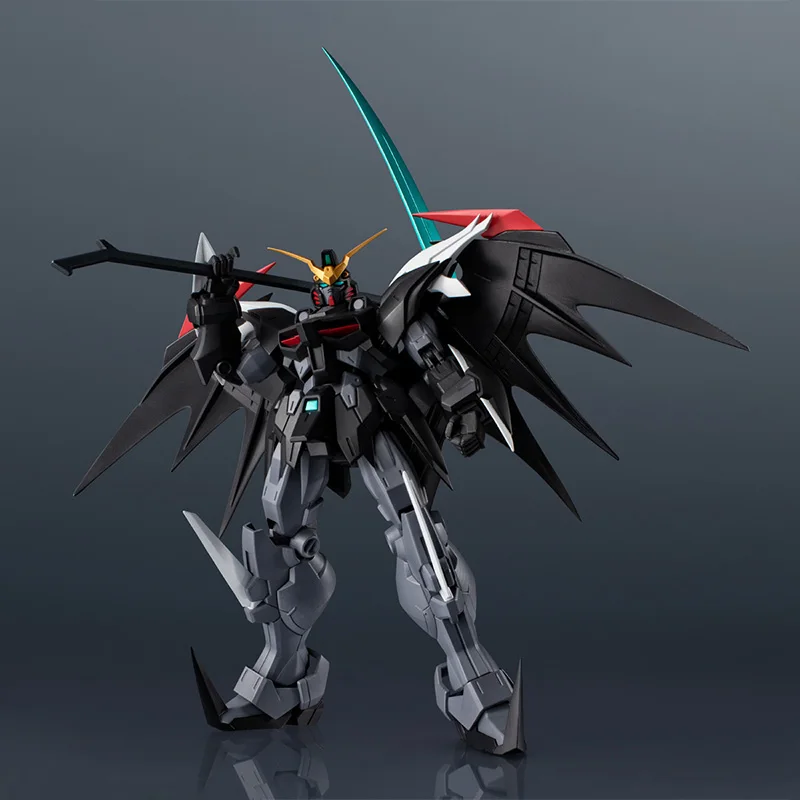 In Stock Bandai Original GU 1/144 GUNDAM UNIVERSE DEATHSCYTHE HELL  Action Figure Assembly Model Kit Toy Gift for Kid