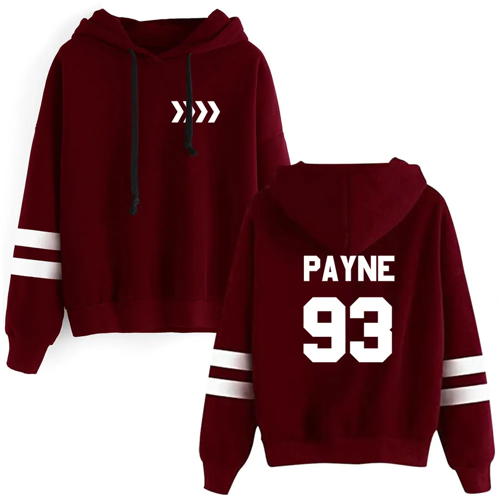 Liam Payne Tribute Hooded rap Payne 93 hooded Long Sleeve  Pocketless Sweatshirt Men Women hip hop   Pullover