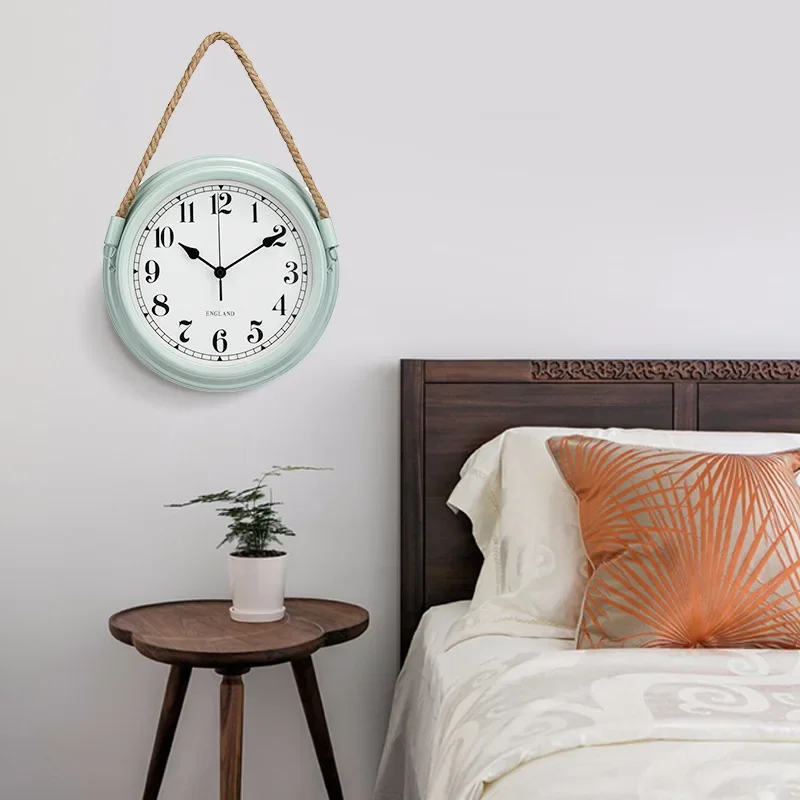 Metal Wall Clock Vintage Decor Home Living Room Wall Hanging Decoration Accessories Kitchen Room Decorative 3D Creative Clock