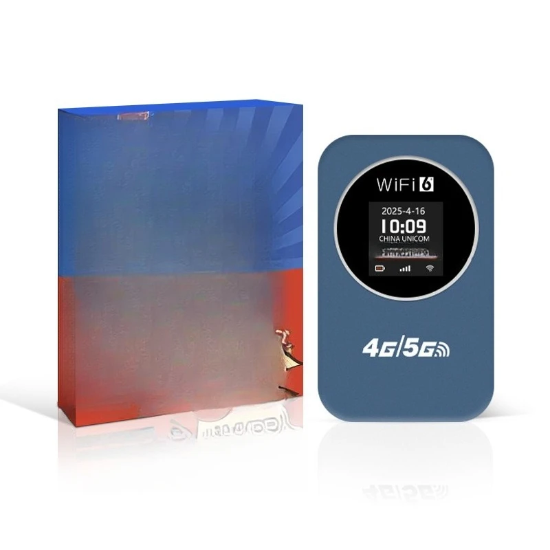 

4G portable wireless mobile device with SIM card can be inserted into the Internet