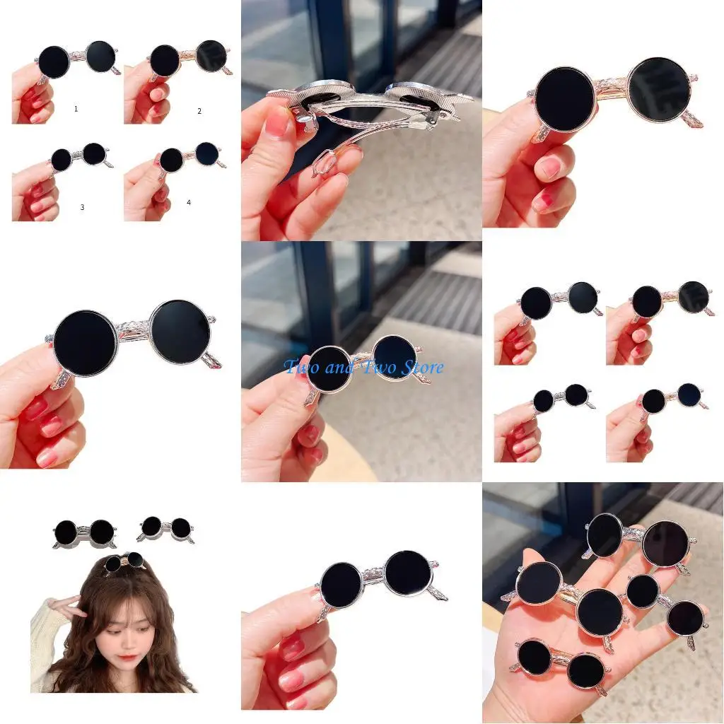 hx6f-Карнавальные-солнцезащитные-очки-Шпилька-для-волос-Весна-Путешествие-Девушка-Заколка-для-волос-Конский-хвост-Заколка-для