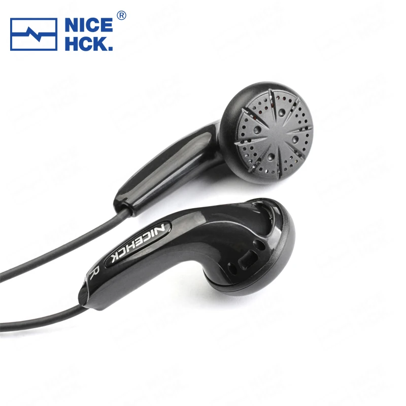 NICEHCK-Écouteurs intra-auriculaires HIFI avec microphone sans gong, 3.5mm, Type-C, 15.4mm, pilote dynamique, sport, jeu, contrôle filaire, VIDO
