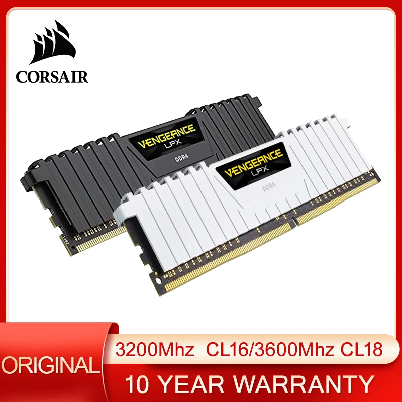 Corsair VENGEANCE LPX DDR4 RAM 8GB 16GB 32GB 3200MHz CL16 Intel
