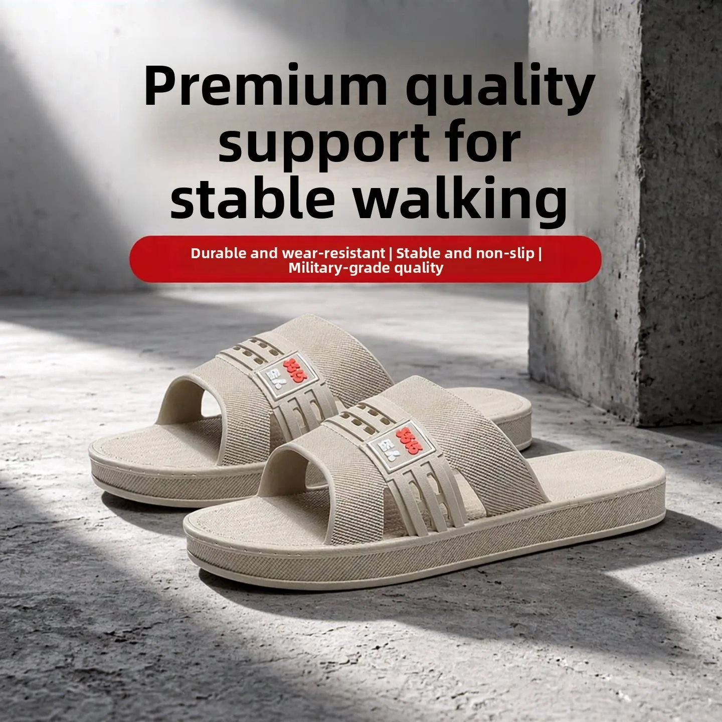 Classic Large Size Men's Slippers Hard Bottom Sports Driving Indoor Outdoor Summer New Style Comfortable Home Shoes