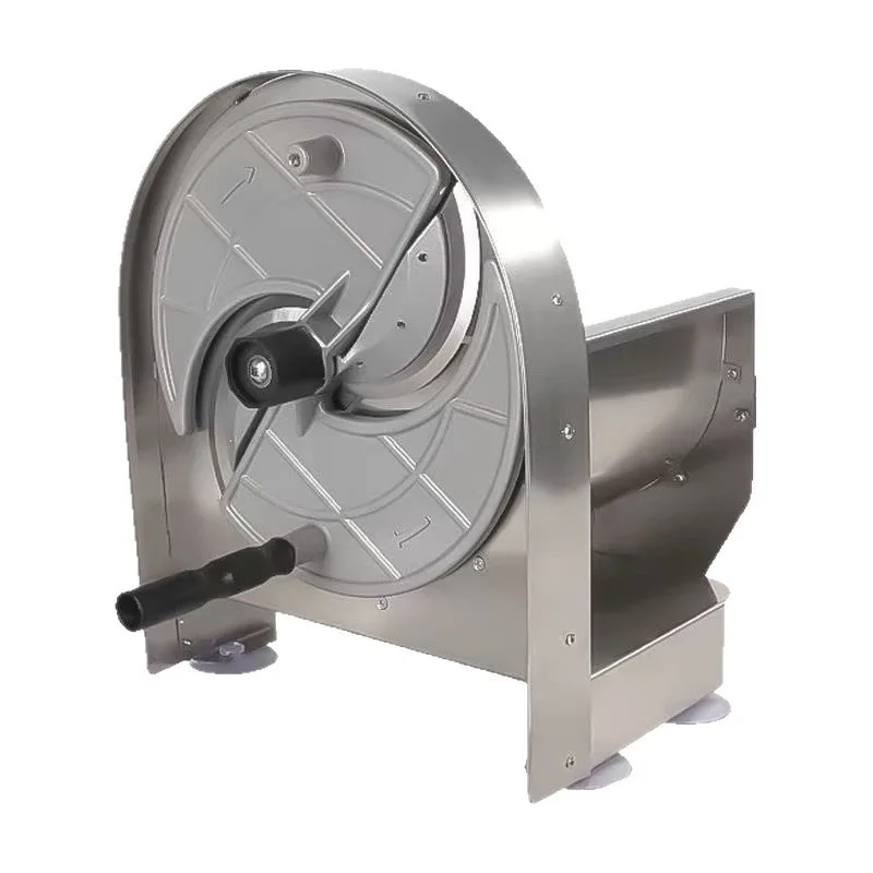 Manual Stainless Steel Slicer, Commercial Multifunctional Vegetable Fruit Slicer, Large Potato Slicer Cutter