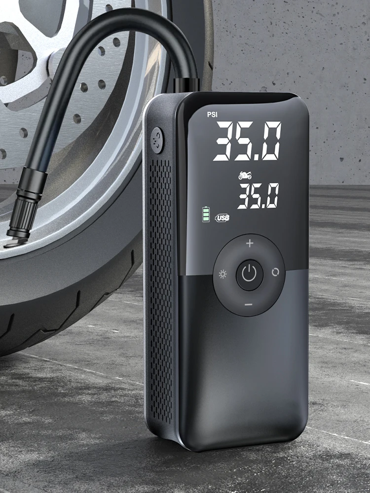 AliExpress CARSUN Rechargeable Air Pump Tire Inflator Portable Compressor Digital Cordless Car Tyre Inflator For Bicycle Balls