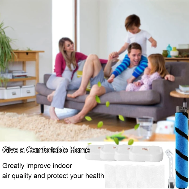 Filtros de cepillo principal de repuesto para Shark HZ2000 HZ2002, accesorios de aspiradora, parte XFFKHZ2000, XPMFHZ2000