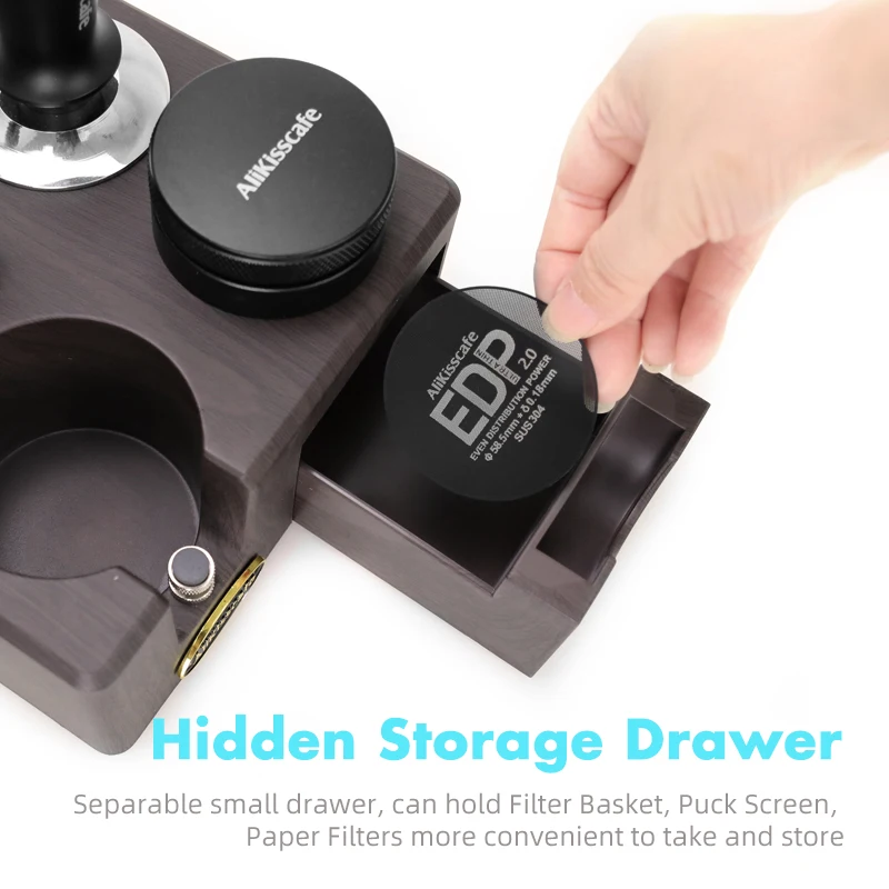 Coffee Tamper Station Portafialter Holder Stand 51mm 54mm 57mm 58mm for Delonghi Breville Espresso Accessories Barista Tools view 2