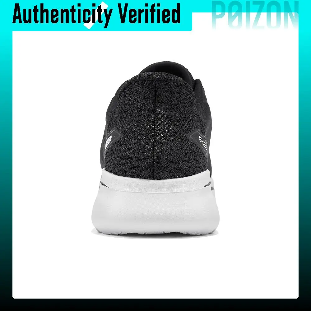 Skechers MEN'S GO WALK Low top Casual Shoes Men's Black White 217075-BKW view 6