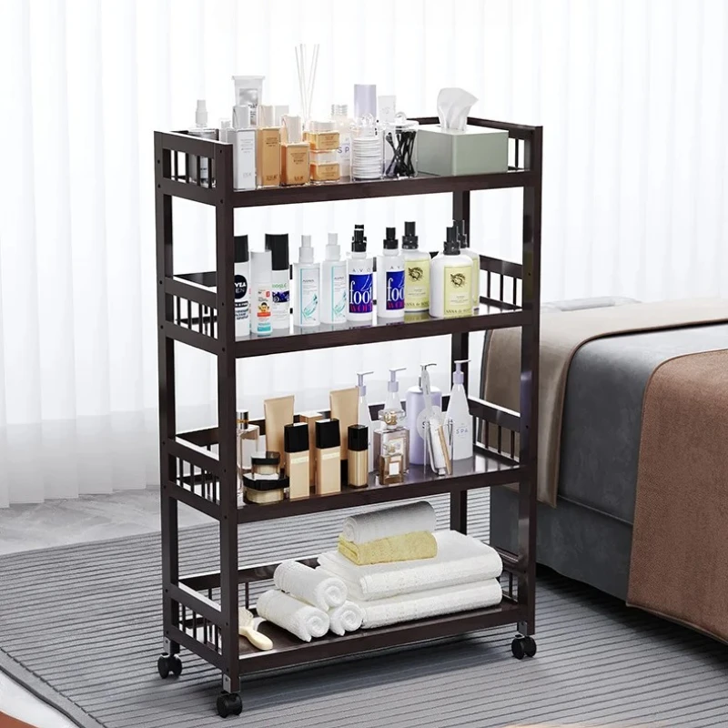 Special Tattoo Beauty Instrument Trolley Tools Medical Hairdressing Mobile Shelf Ear Picking Push Trolley Beauty Salon