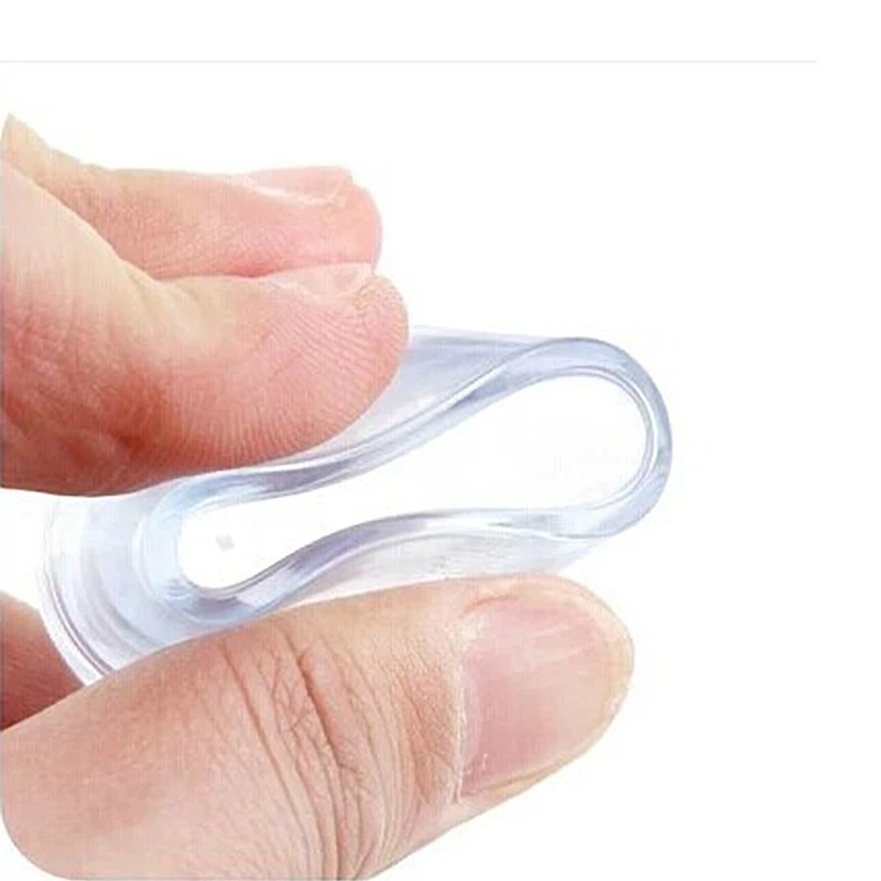 Y74A-8Pcs Transparent Rubber Furniture Table Chair Leg Floor Feet Cap Cover Protector 15Mm