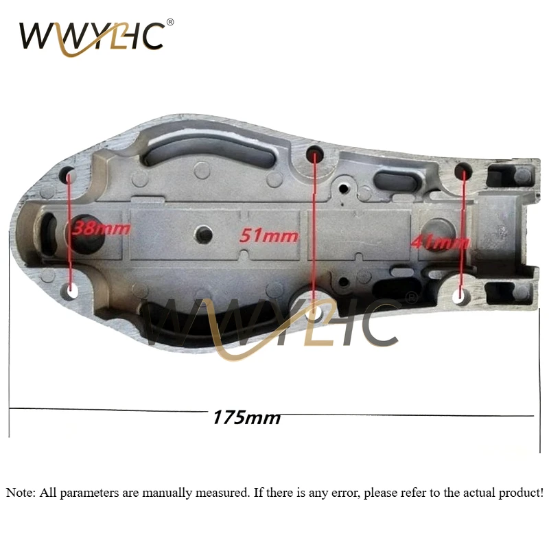 Hedge Trimmer Replacement Parts Gearbox Bottom Shell & Lower Blade Cover 6010‑7510 Series