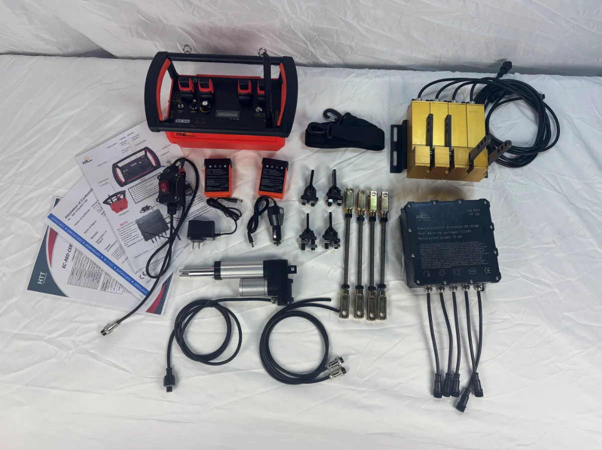 Wireless remote control for crane with TK clutch motor, 4 - suitable for truck cranes.