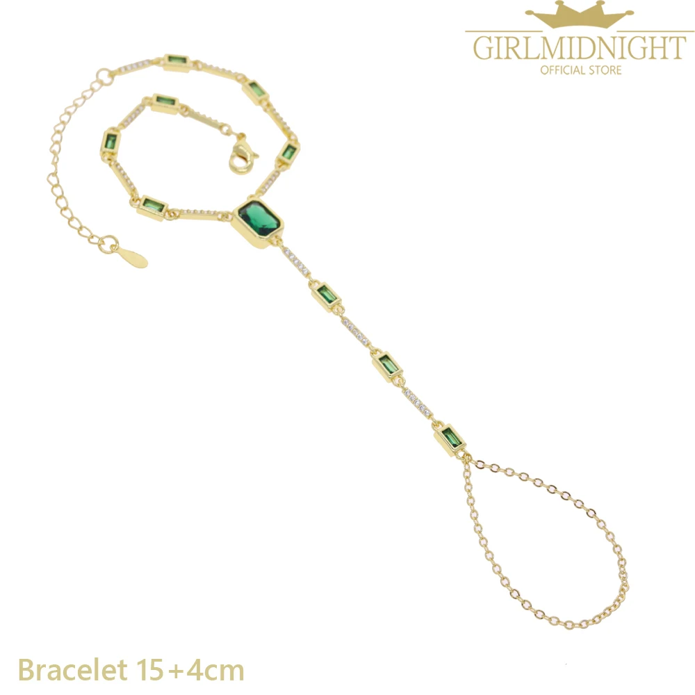 2026 Neues Mikro-Pavé-Armband mit klaren Zirkonia-Quasten in Goldfarbe mit runden Zirkonia-Steinen und doppelter Kette, modischer Damenschmuck – Detail 4