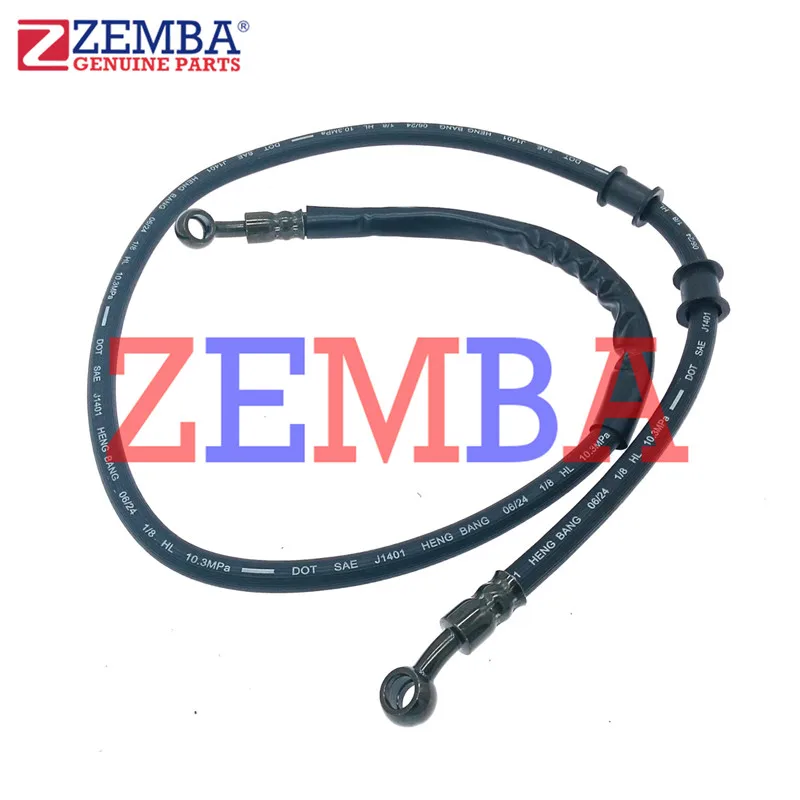 

110MM BREKE OIL HOSE STAINLESS STEEL BRAIDED PIPELINE FOR BWS125 GY6 125 SKUA150 SKUA200