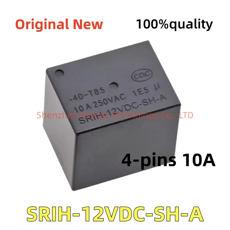 1Pcs/Lot 100% New Srih-12Vdc-Sh-A 4-Pin 10A Srih-12Vdc-Sh-C 5-Pin 10A