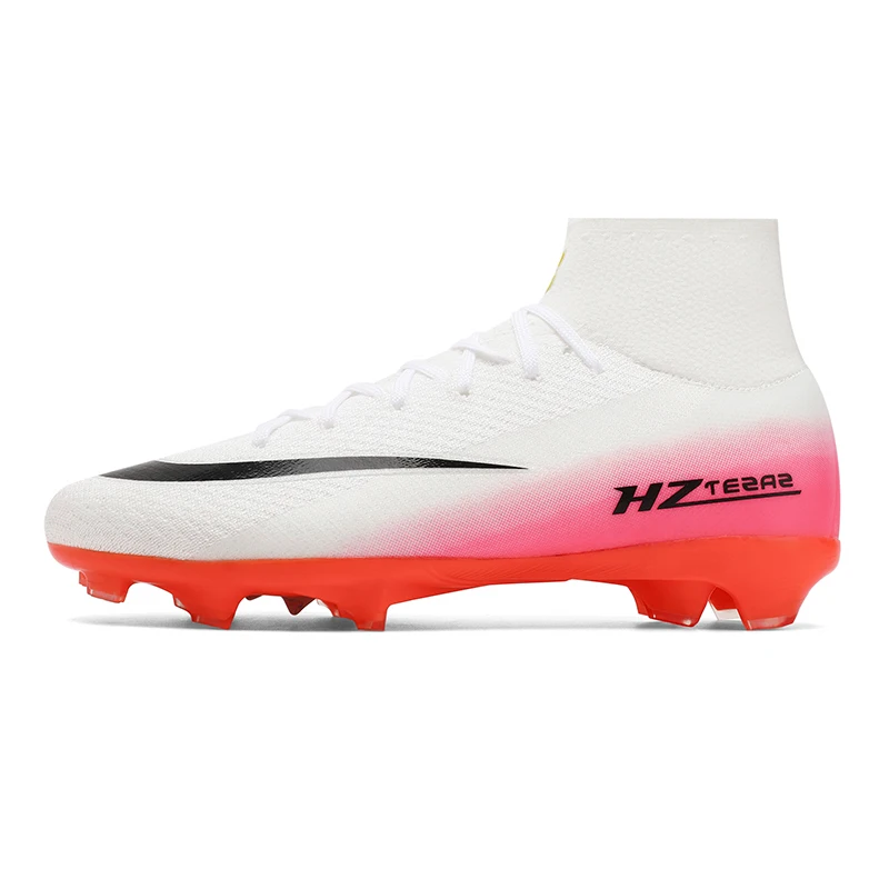 New Men Professional Soft Football Boots Sneakers Match Soccer Shoes Ultralight Futsal High-quality TF/FG Unisex Hot Sale Cleats