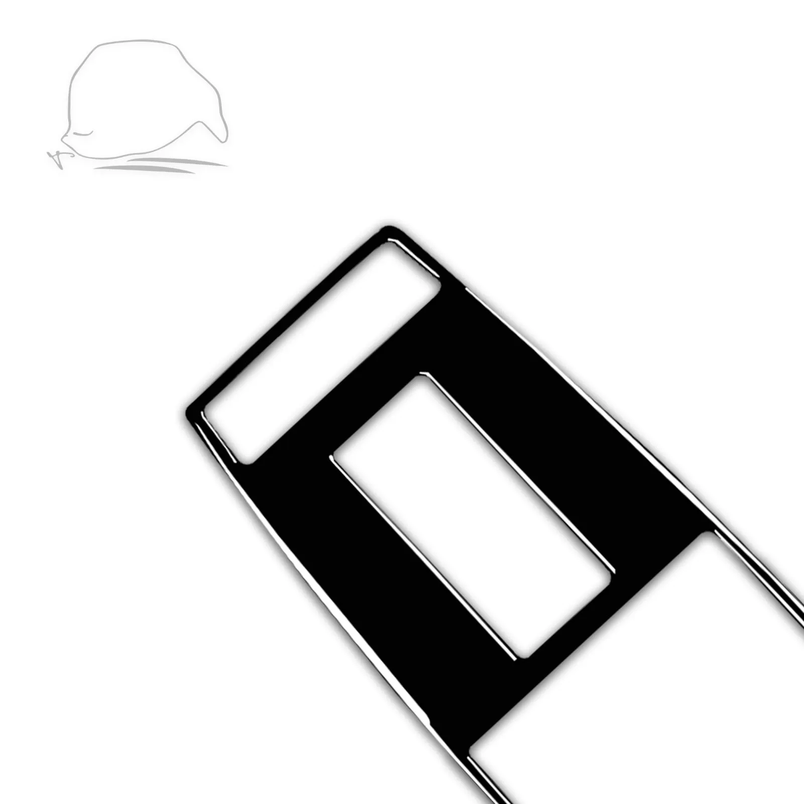 For Mercedes Benz C Class W204 2007-2013 W212 2010-2012 Accessories Car Interior Reading Light  Panel Trim Sticker Black Plastic view 4
