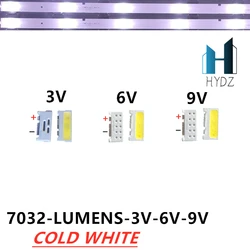 50-100pcs LUMENS LED Backlight Edge LED Series 1W3V6V9V 7032 Cool white For SAMSUNG LED LCD BacklightTV Applicatio A150GKCBBUP5A