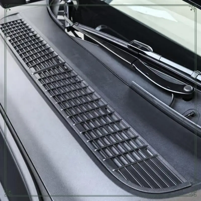 جديد-مكيف هواء السيارة مدخل صافي مكافحة الحشرات الغبار برهان صافي ل تسلا نموذج Y العرعر 2025 التيار المتناوب مدخل الهواء قناع