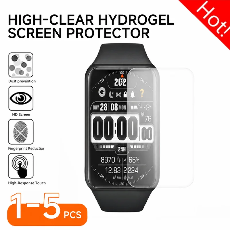 Smartwatch Screen Film - ฟิล์มไฮโดรเจลสำหรับ Xiaomi Band 11/11Active ฟิล์มป้องกันหน้าจอใสสำหรับ Miband