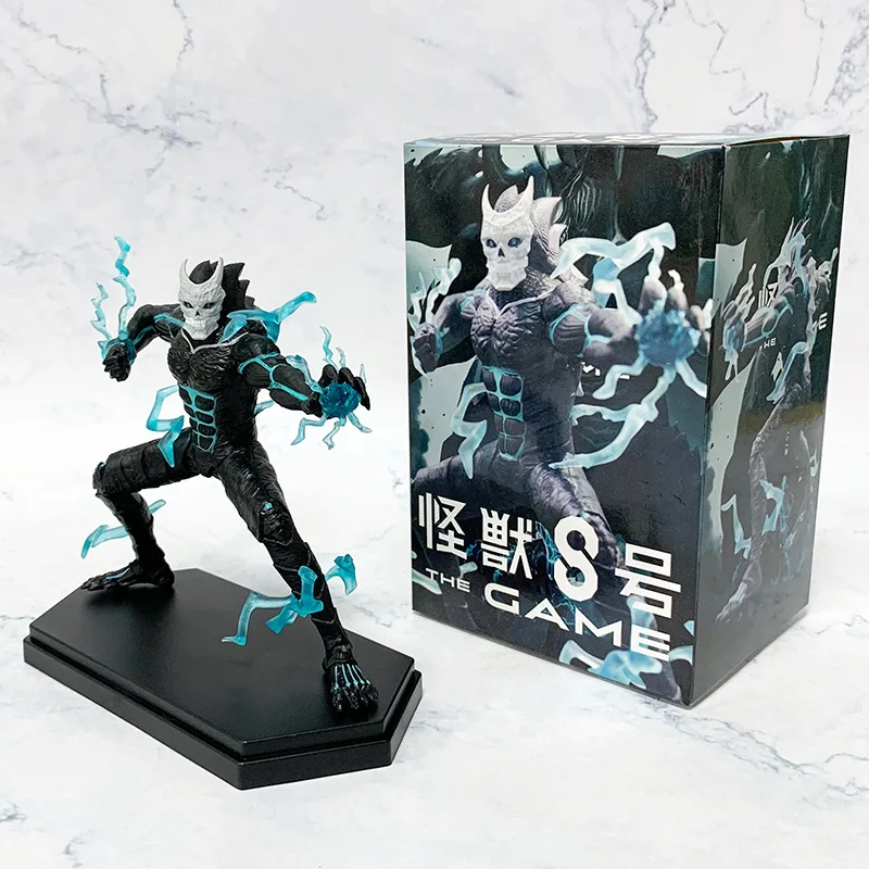 

14.5CM Anime Kaijuu No. 8 Hibino Kafka Figure Standing Gun Animation Model Toy Gift Doll Collection Decoration PVC