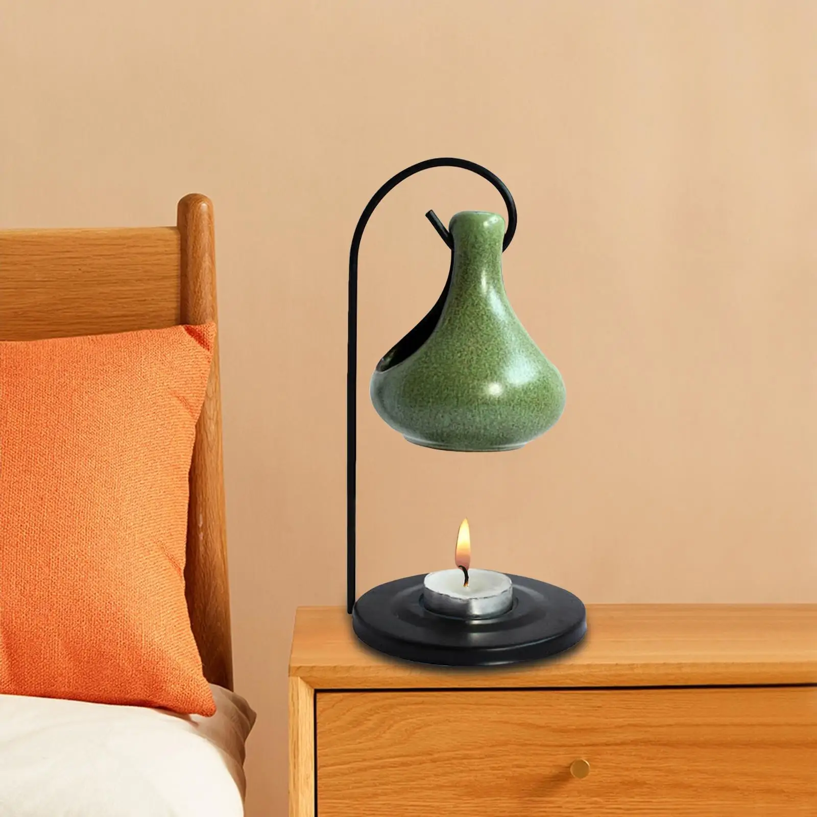 Essential Oil Burner Candle Stand Furnace Wax Melt Warmer Ceramic Tealight Candle Holder for Home Meditation Christmas Bedroom Essential Oil Burner Candle Stand Furnace Wax Melt Warmer Ceramic Tealight Candle Holder for Home Meditation Christmas Bedroom