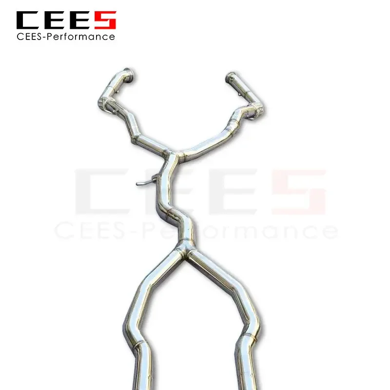 ✨CEES High-Performance SUS304 Catback Exhaust w/Valve Control for Mercedes-Benz GLE320/GLE400 W166 3.0T 2016-2019