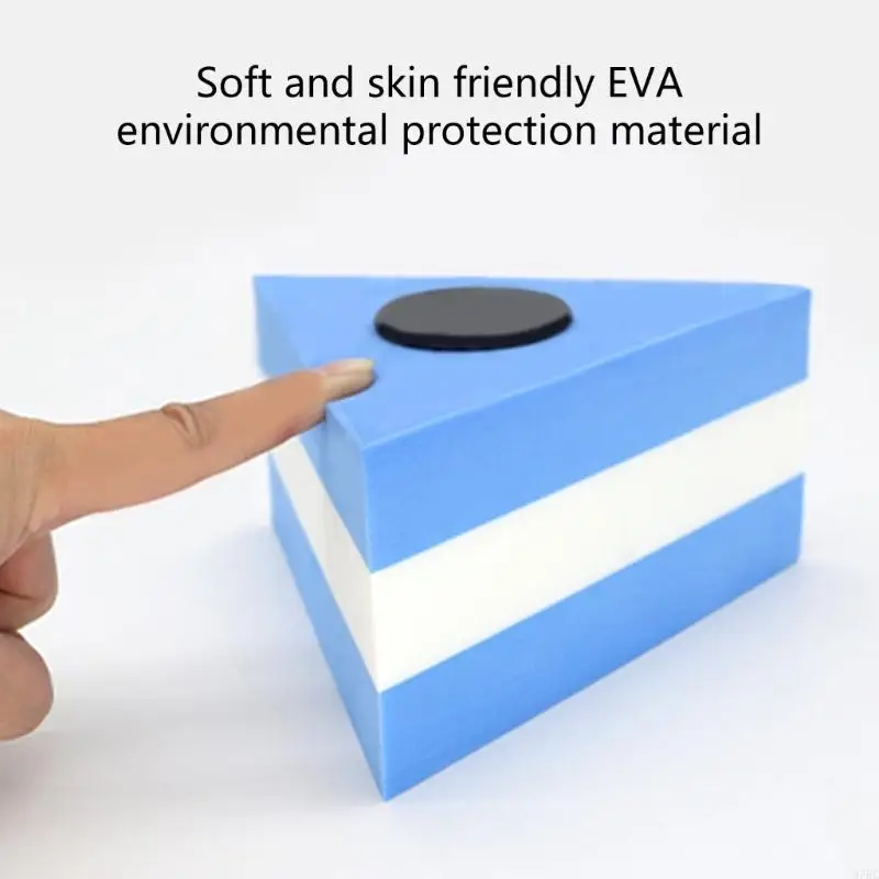 97BC 1 par mancuernas triangulares espuma agua, mancuernas para ejercicio acuático, mancuernas para hacer ejercicio,