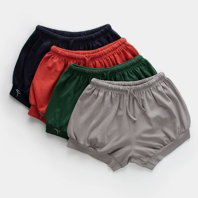 Lightweight Breathable Pure Cotton Yoga Shorts with Drawstring Lantern Pants Style Women's Fitness Three-Quarter Length Trousers