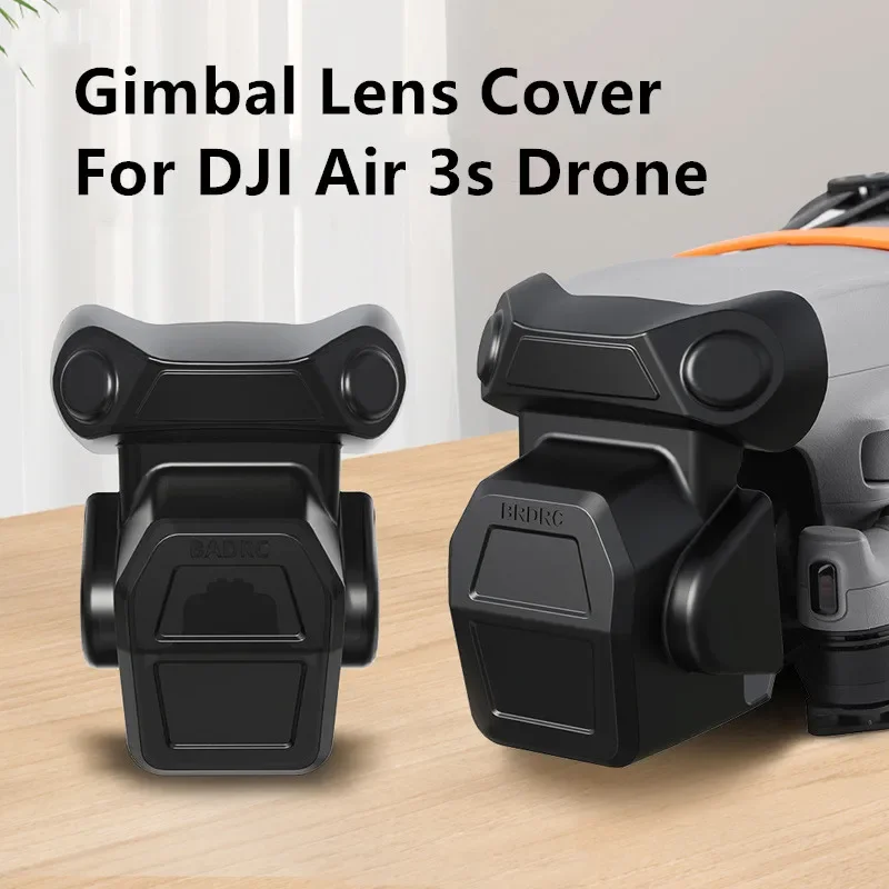 Description Picture 2 of itemFor DJI Air 3s Gimbal Lens Protection Cover Dustproof Anti-collision Cover Drone Accessories