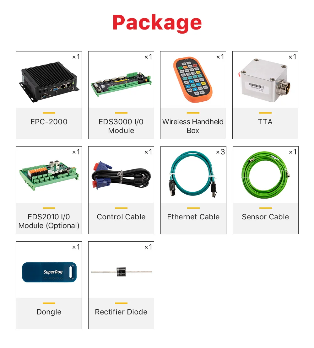 Ultrarayc Raytools Laserschneidkontrollsystem XC3000S-Serie EtherCAT-Verbindung oder Pulsverbindung – Detail 12