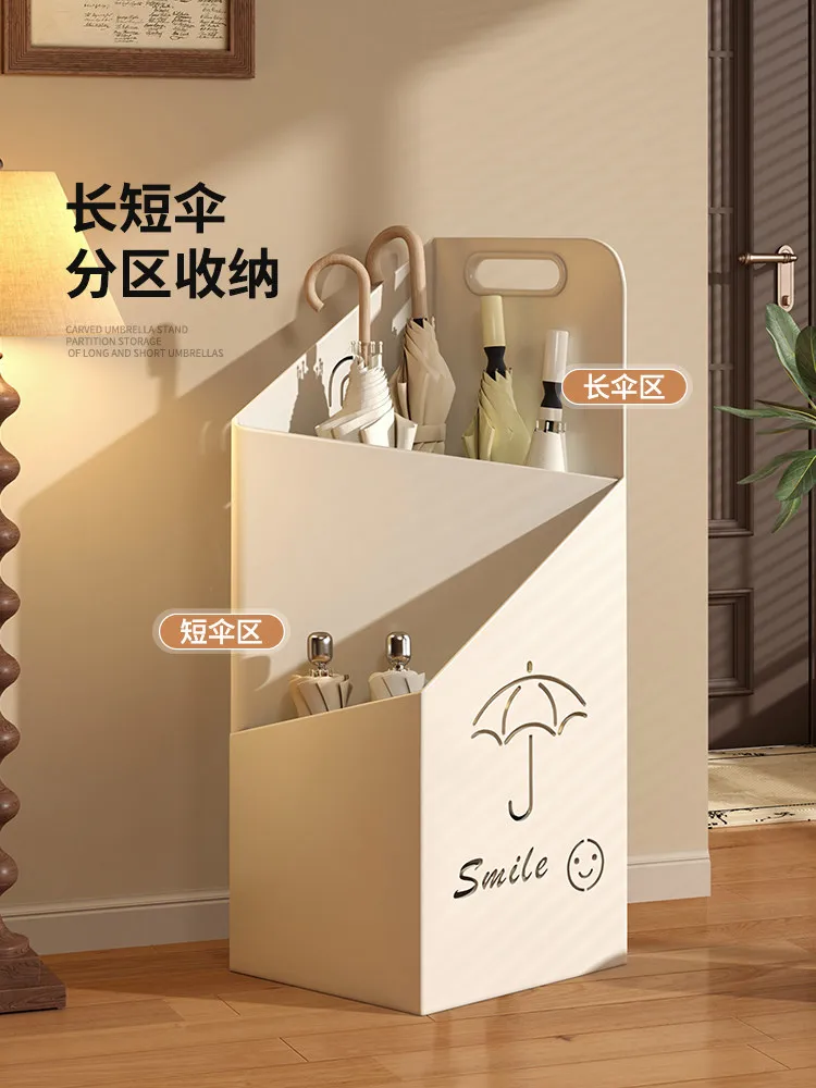 Umbrella Storage Rack Space Saving & Rust Resistant Modern Metal Umbrella Holder Perfect For Home & Office Use Rain Gear