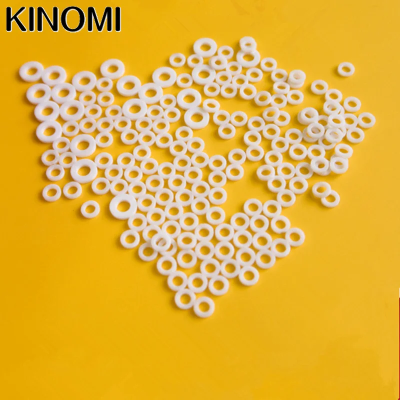 

Al2O3 Alumina Ceramic Gasket 3x6x1 3.1x8 3.5x10mm Round Ceramic Sheet Plate High-temperature Resistant Insulation Customized