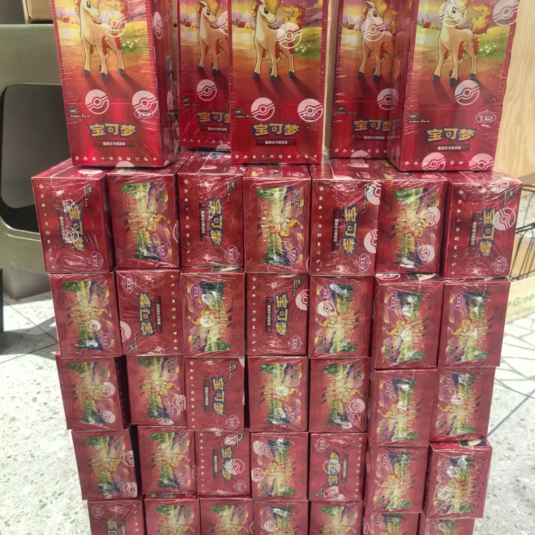 IN STOCK 100% Original Pokemon Gem Pack 4 Factory Sealed Case Trading Cards Scarlet and Violet Vol.4 Chinese PTCG Box Collection