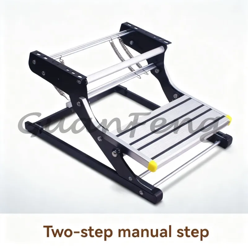 Upgraded RV Electric Folding Aluminum Step, Bed Actuator for Camper Van Modification