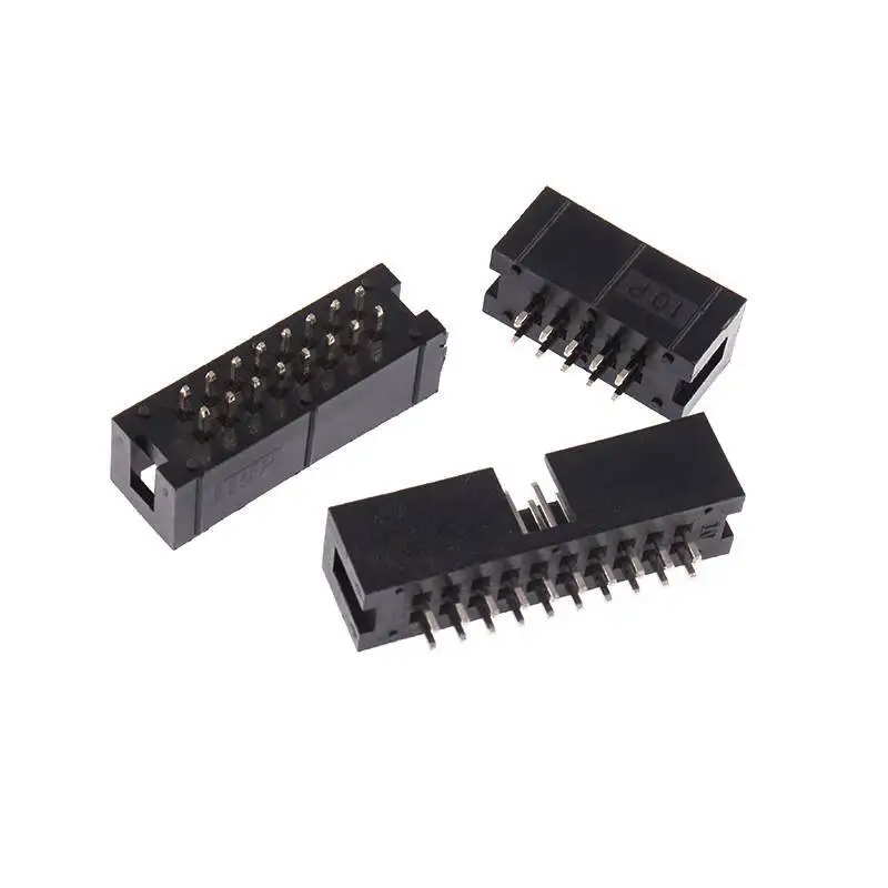 10 Stück einfache 2,54-mm-Geradstiftleisten JTAG-Sockel IDC 3-6P 8P 10P 12P 20P 40P 50P – Detail 5