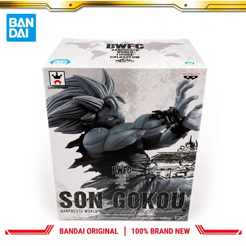 In Stock Bandai Original Banpresto Dragon Ball Son Gokuu Action Figure Model Doll Brand New Boxed Anime Characters Toys Model