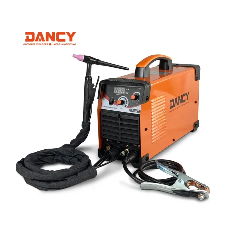 CT520 Mosfet Inverter TIG/MMA/CUT Welder 50 Amp 220V Air Plasma Cutter Tig and MMA  3 in 1 Welding machine