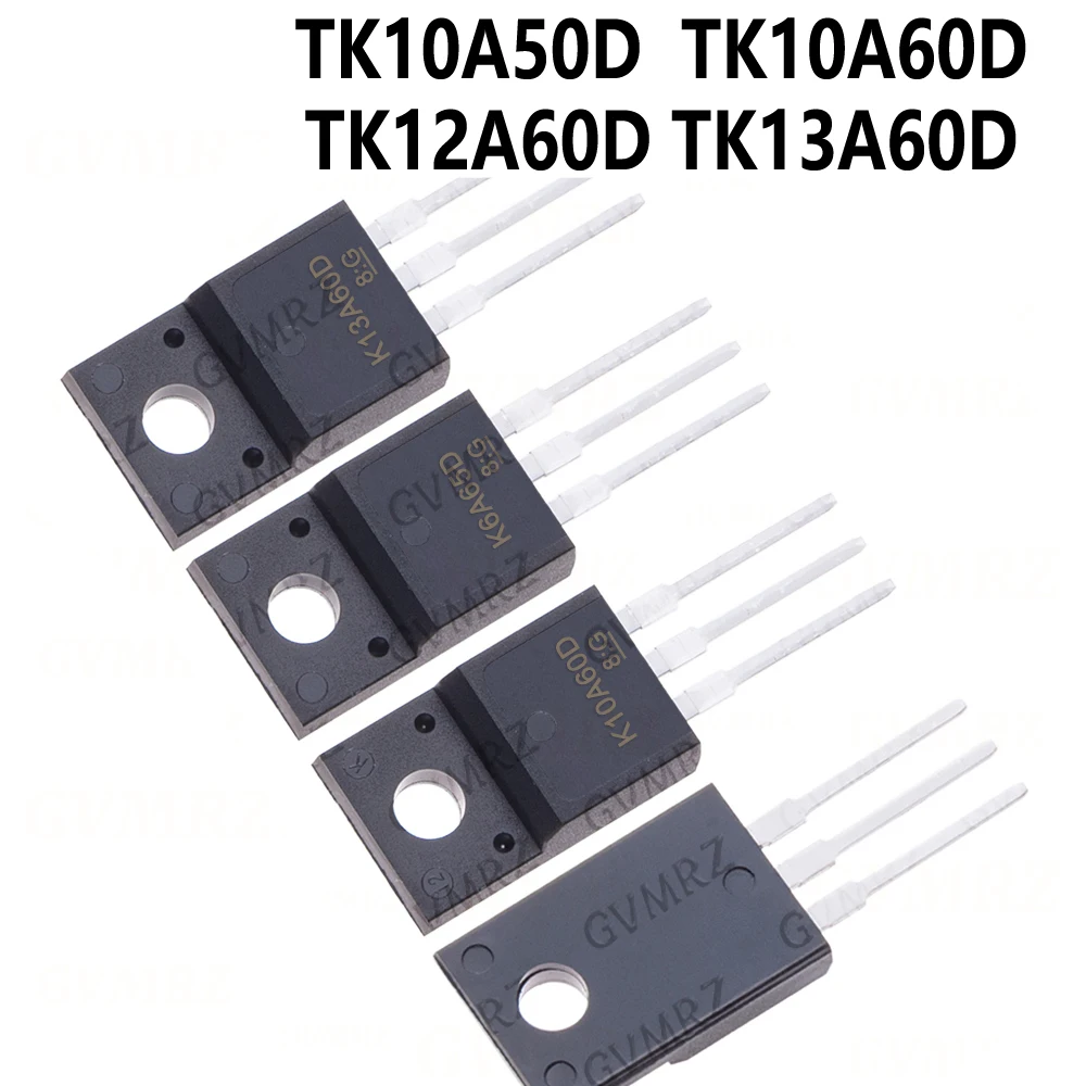 10pcs TO-220F TK10A50D TK10A60D TK12A60D TK13A60D TK20A60U TK5A50D TO-220F TK6A65D TK8A60DA TK8A65D